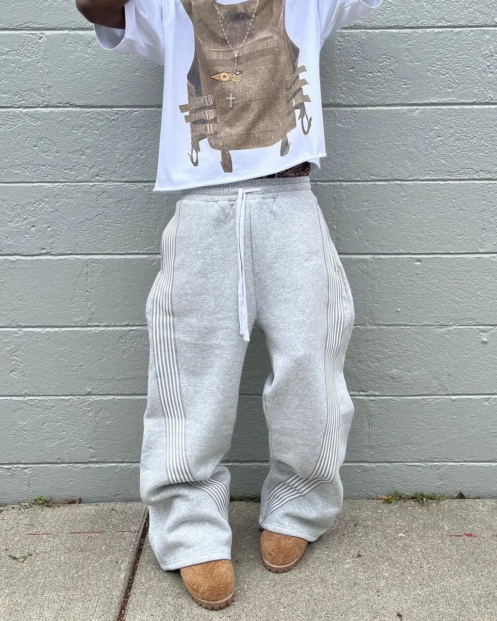 Stylish Striped Sweatpants