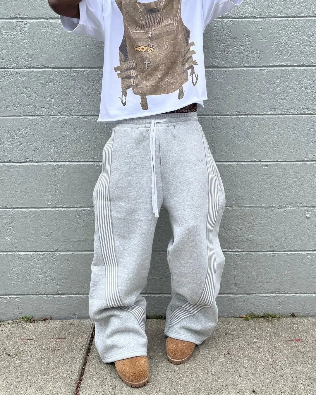 Stylish Striped Sweatpants