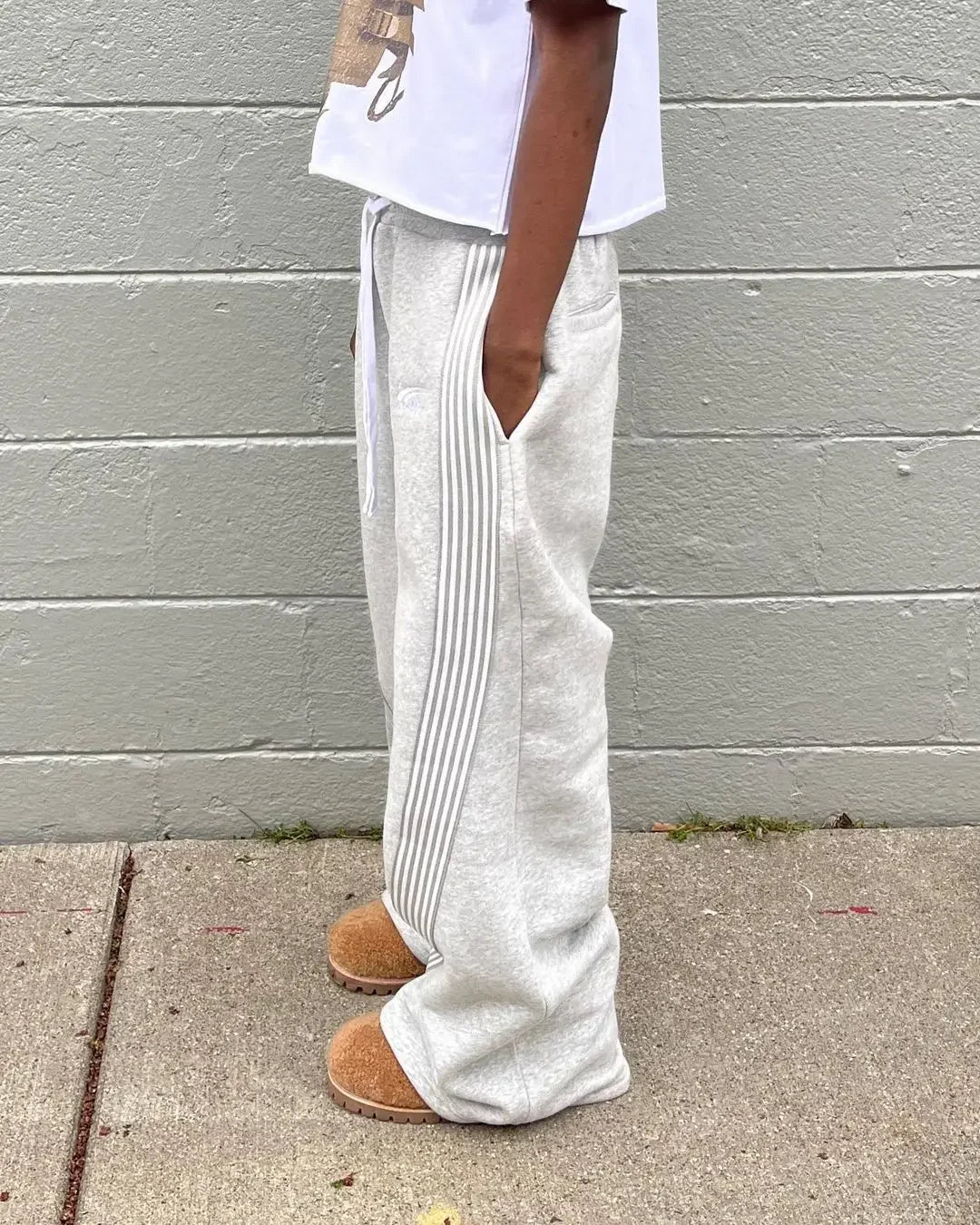 Stylish Striped Sweatpants