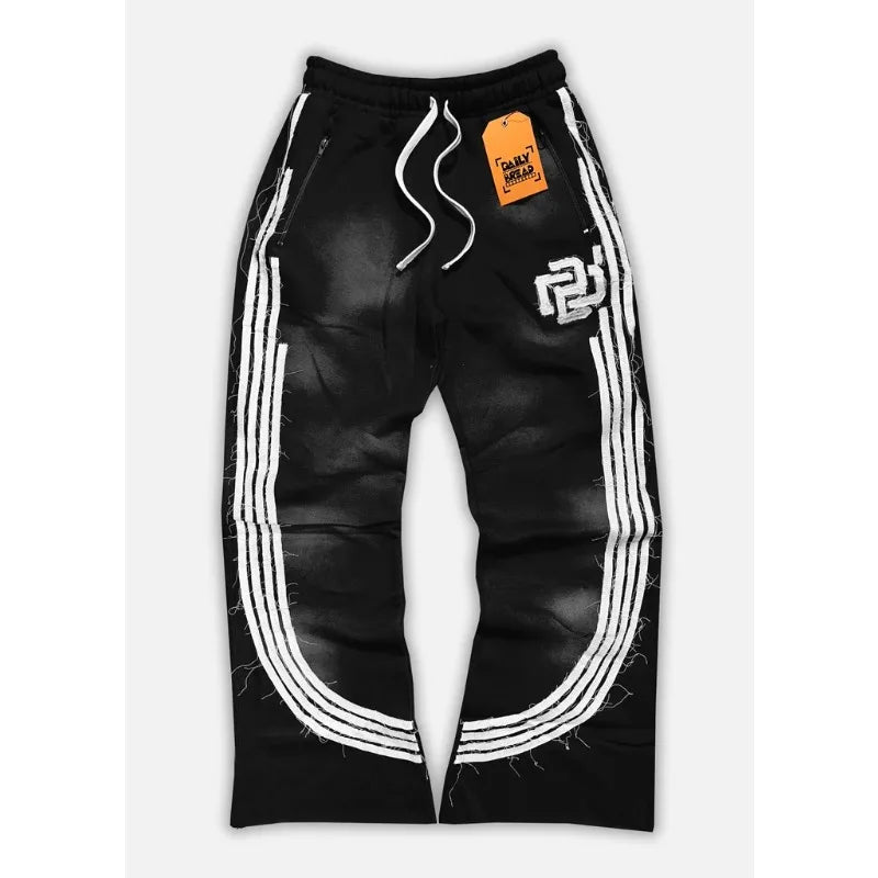 Stylish 3D Mesh Casual Pants